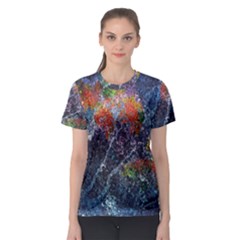 Abstract Digital Art Women s Sport Mesh Tee