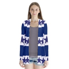 Patriotic Symbolic Red White Blue Cardigans