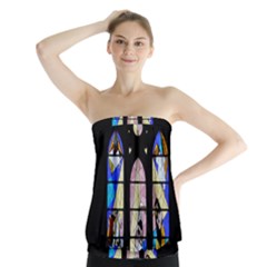 Art Church Window Strapless Top by Nexatart