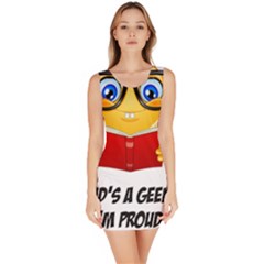 Geek Kid Sleeveless Bodycon Dress by athenastemple