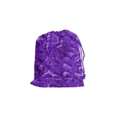 Purple Pouch - Small Drawstring Pouch (small) by TheDean