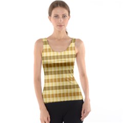 Pattern Grid Squares Texture Tank Top by Nexatart