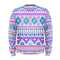 Tribal Pastel Hipster  Men s Sweatshirt