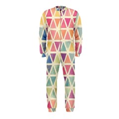 Colorful Triangle Onepiece Jumpsuit (kids) by Brittlevirginclothing