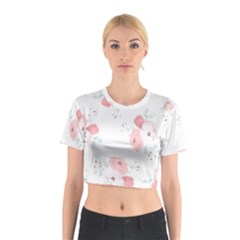 Lovely Flowers Cotton Crop Top by Brittlevirginclothing