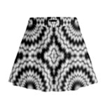 Pattern Tile Seamless Design Mini Flare Skirt