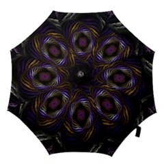 Abstract Fractal Art Hook Handle Umbrellas (small) by Nexatart