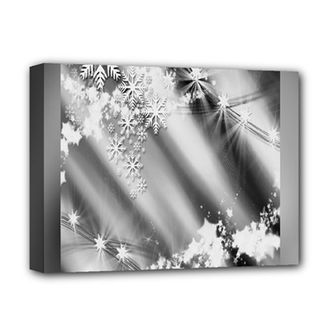 Christmas Background  Deluxe Canvas 16  X 12  