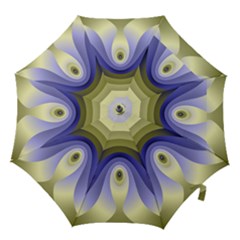 Fractal Eye Fantasy Digital Hook Handle Umbrellas (small) by Nexatart