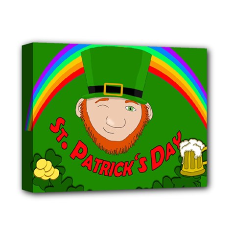 St  Patrick s Day Deluxe Canvas 14  X 11  by Valentinaart
