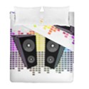 Loudspeakers - transparent Duvet Cover Double Side (Full/ Double Size) View2
