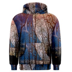 Full Moon Forest Night Darkness Men s Zipper Hoodie