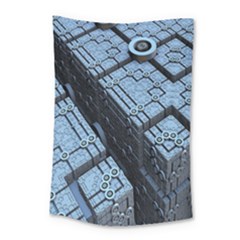 Grid Maths Geometry Design Pattern Small Tapestry