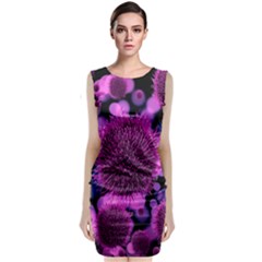 Hintergrund Tapete Keime Viren Sleeveless Velvet Midi Dress by Nexatart