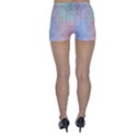 Seamless Kaleidoscope Patterns In Different Colors Based On Real Knitting Pattern Skinny Shorts View2