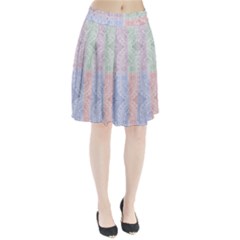 Seamless Kaleidoscope Patterns In Different Colors Based On Real Knitting Pattern Pleated Skirt by Nexatart