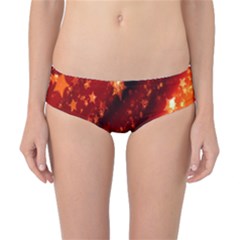 Star Christmas Pattern Texture Classic Bikini Bottoms