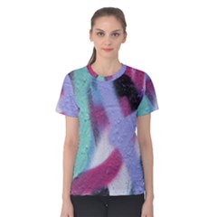 Texture Pattern Abstract Background Women s Cotton Tee