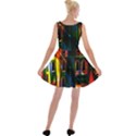 Architecture City Homes Window Velvet Skater Dress View2