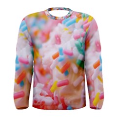 Birthday Cake Men s Long Sleeve Tee by boho