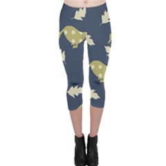 Duck Tech Repeat Capri Leggings  by Simbadda