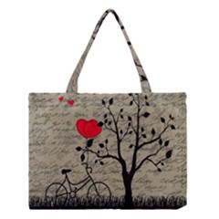 Love Letter Medium Tote Bag by Valentinaart