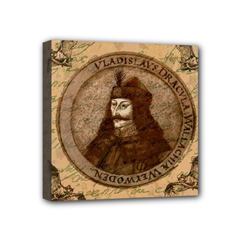 Count Vlad Dracula Mini Canvas 4  X 4  by Valentinaart