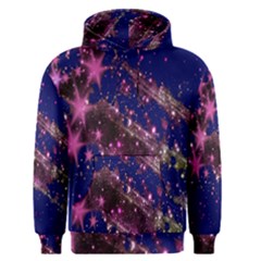 Stars Abstract Shine Spots Lines Men s Pullover Hoodie by Simbadda