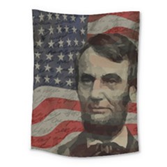 Lincoln Day  Medium Tapestry by Valentinaart