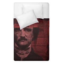 Edgar Allan Poe  Duvet Cover Double Side (single Size) by Valentinaart