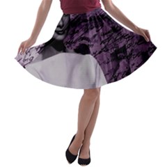 Audrey Hepburn A-line Skater Skirt by Valentinaart