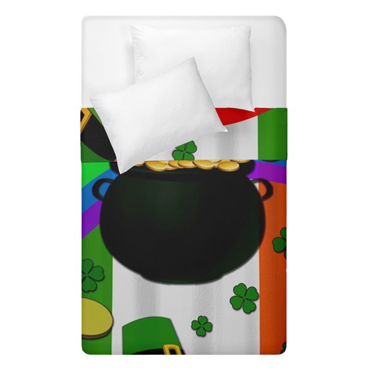 Pot of gold Duvet Cover Double Side (Single Size)