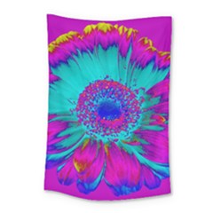 Retro Colorful Decoration Texture Small Tapestry by Simbadda