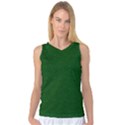 Texture Green Rush Easter Women s Basketball Tank Top View1