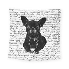 Cute Bulldog Square Tapestry (small) by Valentinaart