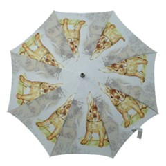 Rabbit  Hook Handle Umbrellas (medium) by Valentinaart