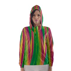 Pattern Hooded Wind Breaker (women)