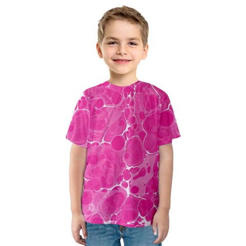 Pattern Kids  Sport Mesh Tee by Valentinaart