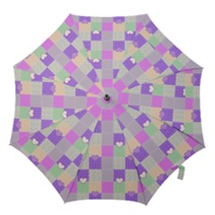 Patchwork Hook Handle Umbrellas (small) by Valentinaart