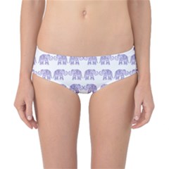Indian Elephant Pattern Classic Bikini Bottoms by Valentinaart