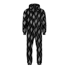 Abstract Of Metal Plate With Lines Hooded Jumpsuit (kids) by Amaryn4rt