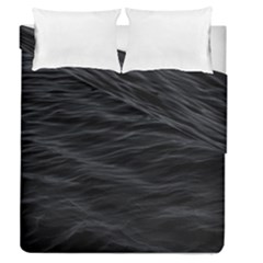 Dark Lake Ocean Pattern River Sea Duvet Cover Double Side (queen Size) by Simbadda