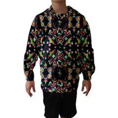 Abstract Elegant Background Pattern Hooded Wind Breaker (kids) by Simbadda