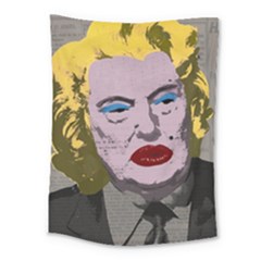 Happy Birthday Mr  President  Medium Tapestry by Valentinaart