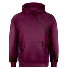 Abstract Purple Pattern Men s Pullover Hoodie by Simbadda