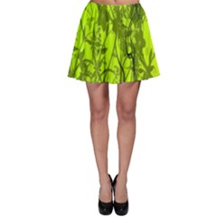 Concept Art Spider Digital Art Green Skater Skirt by Simbadda