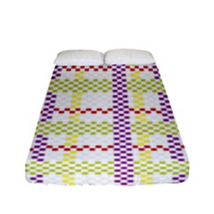 Webbing Plaid Color Fitted Sheet (full/ Double Size) by Alisyart