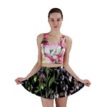 Floral Pattern Background Mini Skirt