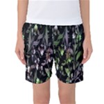 Floral Pattern Background Women s Basketball Shorts