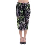 Floral Pattern Background Midi Pencil Skirt
